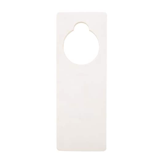 Door Hangers Wood by Creatology™, 6ct.